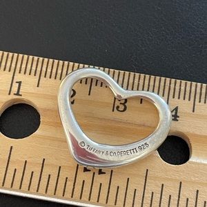 Tiffany & Co. Silver Heart Necklace Pendant